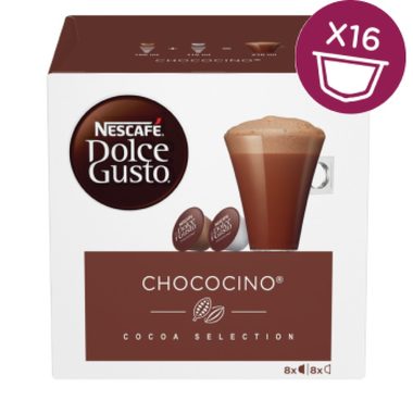 NESCAFÉ Dolce GUSTO GST Chococino / Schokolade in Kapsel / 8 Stück Milch + 8 Stück Schokolade