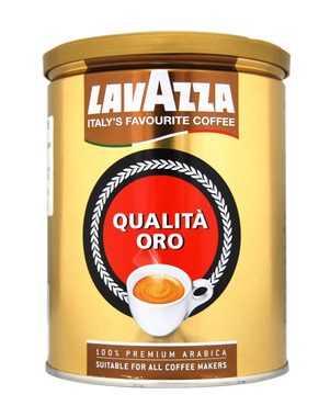 Lavazza Qualita Oro 250 g - Dose / Gemahlener Kaffee / 100 % Arabica