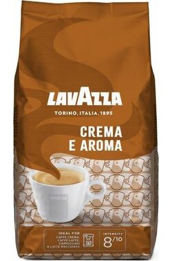 Lavazza Crema e Aroma 1 kg / Kaffeebohnen / 50 % Robusta & 50 % Arabica