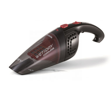 Ariete 2474 Wet&Dry schwarz / Hand-Akku-Staubsauger / 3,6 V / 400 ml / Trocken- und Nasssaugen / 12 Minuten Betriebszeit