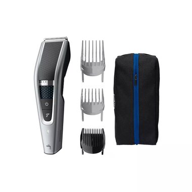 Philips Haarschneider Serie 5000 HC5630|15 grau / Haarschneider / Aufsatz 0,5 - 28 mm / bis zu 90 Min. Betrieb