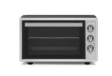 Guzzanti GZ 3611 grau-schwarz / Minibackofen / 1300W / 42 L / 40°C - 250 °C / Timer / Dampfreinigung