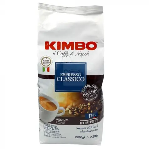 Kimbo Espresso Classico 1 kg / Kaffeebohnen / 70% Arabica & 30% Robusta