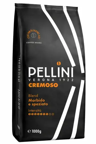 Pellini Espresso Bar Cremoso 1 kg / Kaffeebohnen / 80 % Arabica & 20 % Robusta