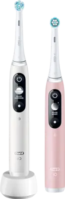 Oral-B iO Series 6 Duo weiß|pink