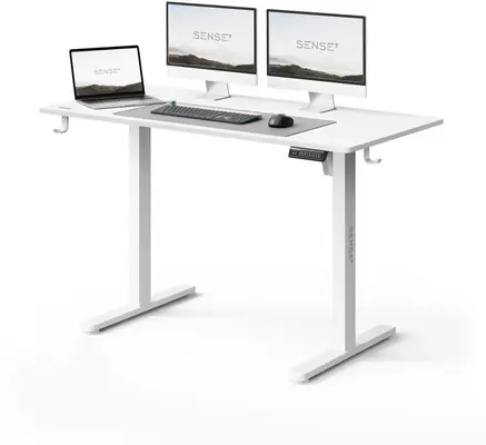 SENSE7 Nojo Light Schreibtisch weiß