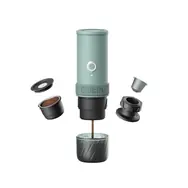 Outin Mino Tragbare elektrische Espressomaschine Canyon Green / Tragbare Espressomaschine / 9000 mAh