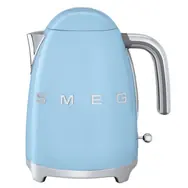 Ausgepackt - SMEG Wasserkocher im Retro-Stil der 50er Jahre, blau / 1,7 l / 2400 W / ausgepackt