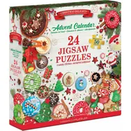 EUROGRAPHICS Puzzle-Adventskalender: Weihnachtsgeschenke / 24x50 Teile / ab 6 Jahren