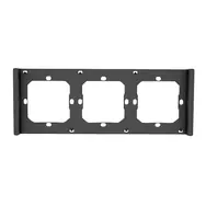 Sonoff M5-3C-80-F Rahmen für M5 80 Dreifach-3-Wegeschalter, grau-schwarz