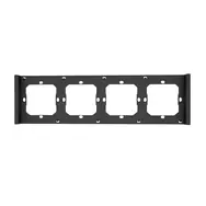 Sonoff M5-4C-80-F Rahmen für M5 80 4-fach Schalter, grau-schwarz