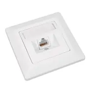 Ausgepackt - Solarix Anschlussdose 1x RJ45 CAT5E UTP Unterputz / ausgepackt