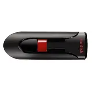 SanDisk Cruzer GLIDE 128 GB / Flash Disk / USB 2.0 / einziehbarer Stecker / schwarz