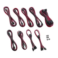 CableMod PRO ModMesh C-Series Kit für Corsair AXi & HXi & RM - Carbon-Rot