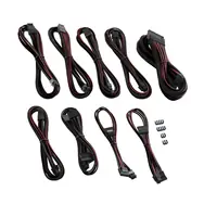CableMod PRO ModMesh C-Series Kit für Corsair AXi & HXi & RM - Schwarz-Dunkelrot