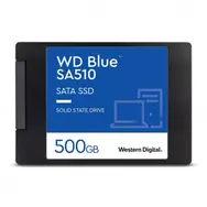 WD Blue SA510 500 GB / 2,5 Zoll SATA III / SATA 6 Gbit/s / R: 560 Mbit/s / W: 510 Mbit/s / TLC / 5 Jahre