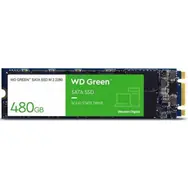 WD Green M.2 SATA 480 GB / M.2 80 mm / SATA III / MLC / R: 1000 MB / W: 500 MB / MTBF 1 MHz / 3R