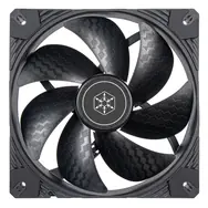 Silverstone Shark Force schwarz / 140 mm / Fluiddynamisches Lager / 38,3 dB @ 2200 U/min / 120 CFM / 4-Pin PWM