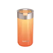 Quokka Boost Kaffeebecher 400ml Apricot Orange / Thermosbecher mit Sieb / Edelstahl / Sale