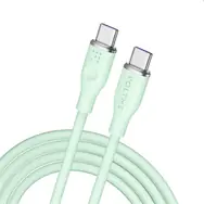 VOLTME Powerlink Moss Series CTC-Kabel USB-C(M) 5A/100W 1,8m grün / 2x USB-C(M)