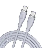 VOLTME Powerlink Moss Series CTC-Kabel USB-C(M) 5A/100W 1,8m grau / 2x USB-C(M)