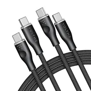 VOLTME Powerlink Rugg Series CTC-Kabel USB-C(M) 5A/100W 1,8m schwarz / 2x USB-C(M)