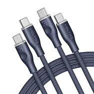 VOLTME Powerlink Rugg Series CTC-Kabel USB-C(M) 5A/100W 1,8m blau / 2x USB-C(M)