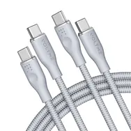 VOLTME Powerlink Rugg Series CTC-Kabel USB-C(M) 5A/100W 1,8m grau / 2x USB-C(M)