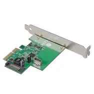 Akasa PCIe-Karte USB 3.2 Gen 2 interner Anschluss