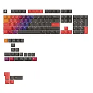 Austauschbare Tasten von Glorious GPBT Gradient (ANSI US) - Celestial Fire / PBT / 131 Stück / ANSI US-Layout / Cherry MX(+) 