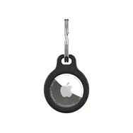 FIXED Silky Silicone Case für Apple AirTag, schwarz
