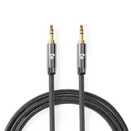 Nedis Stereo-Audiokabel 3,5 mm Klinke (M) - 3,5 mm Klinke (M) 5,00 m Grau 