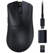 Ausgepackt - Razer DeathAdder V3 HyperSpeed, schwarz / kabellose Gaming-Maus / 26.000 DPI / 8 Tasten / USB-C / 2,4 GHz / ausgepackt