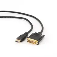Ausgepackt - Gembird HDMI - DVI Stecker-Stecker Kabel 1,8 m / vergoldete Anschlüsse 18+1 / ausgepackt