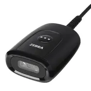 Nur ZEBRA DS55 SR-Scanner, Schwarz / 2D-Barcode-Scanner / USB / RS-232 / IP54