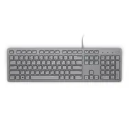 DELL KB-216 US grau / Multimedia-Tastatur / US / QWERTY / USB
