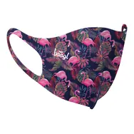 BAAGL Antibakterielle Maske für Erwachsene Flamingo / 17,5x12,5 cm / Silberionen