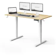 SENSE7 NOJO LIGHT Arbeitstisch, Kiefernholz / elektrisch höhenverstellbar / 120 x 60 cm / Tragkraft 70 kg