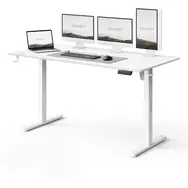 SENSE7 NOJO LIGHT Schreibtisch weiß / elektrisch höhenverstellbar / 140 x 70 cm / Tragkraft 70 kg