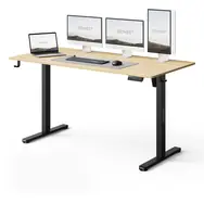 SENSE7 NOJO LIGHT Arbeitstisch, Kiefernholz / elektrisch höhenverstellbar / 140 x 70 cm / Tragkraft 70 kg