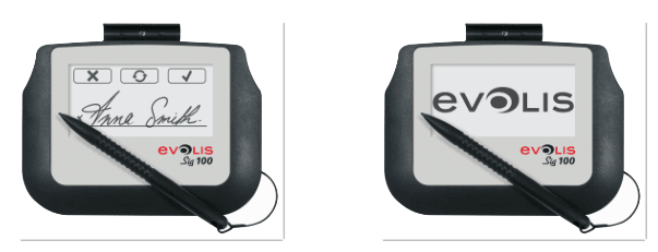 Podpisová podložka Evolis Sig100