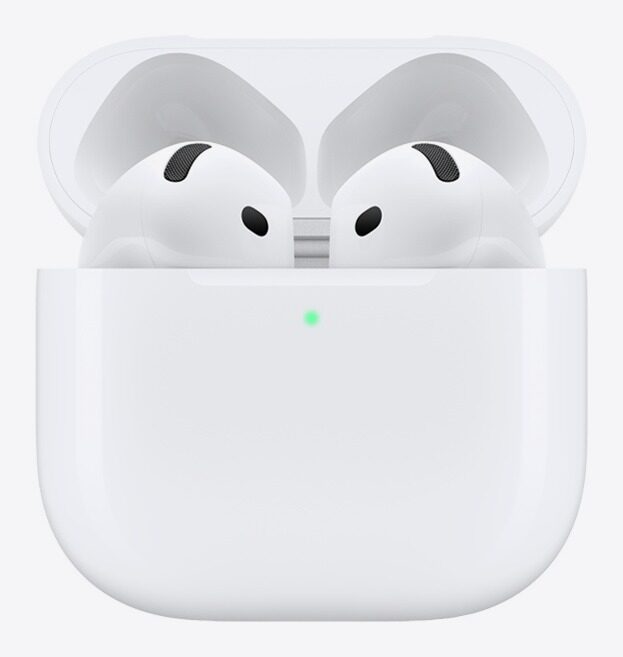Nabíjecí pouzdro AirPods 5 s vloženými sluchátky