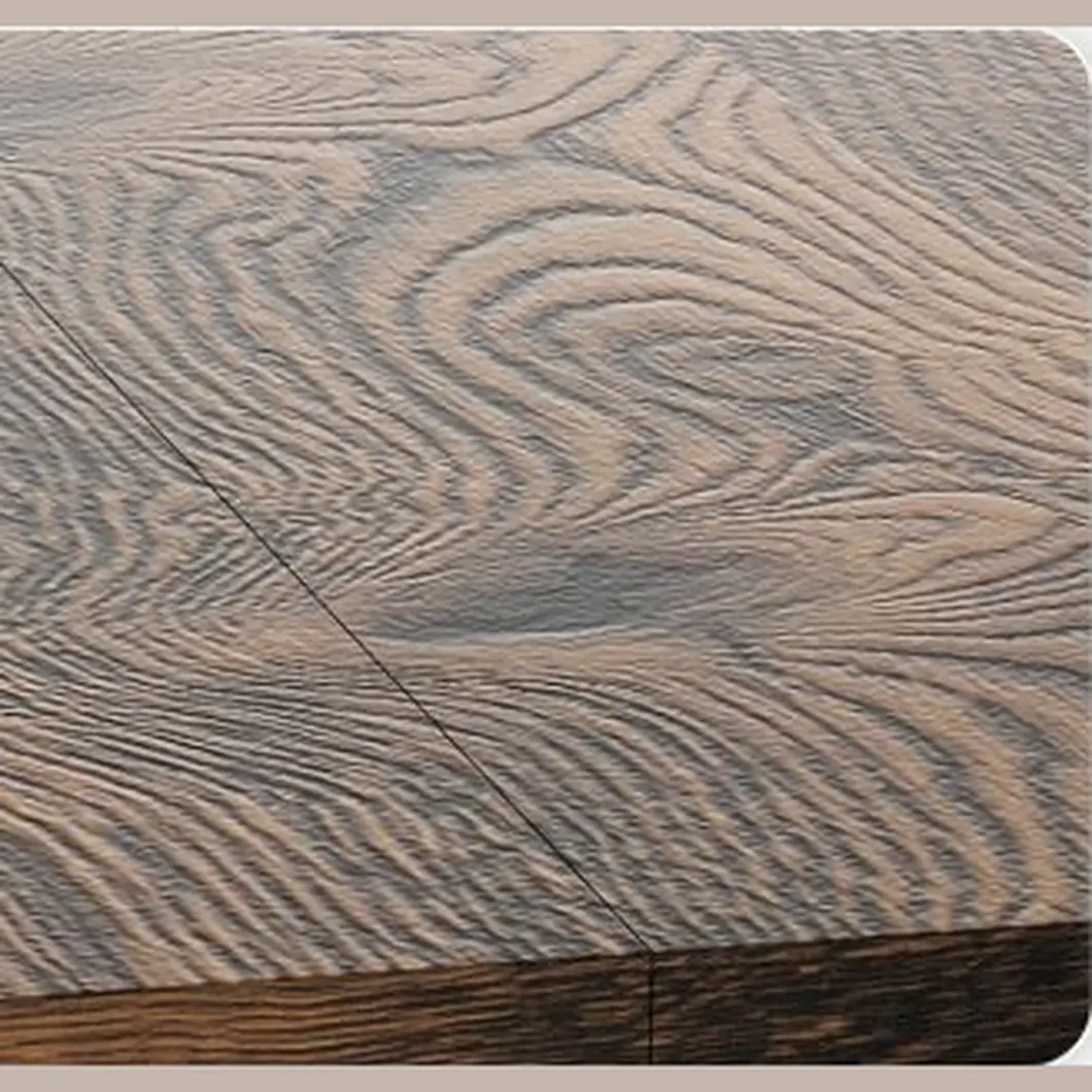 SENSE7 NOJO LIGHT černá-dub 120 × 60 cm - dekor dubu na desce