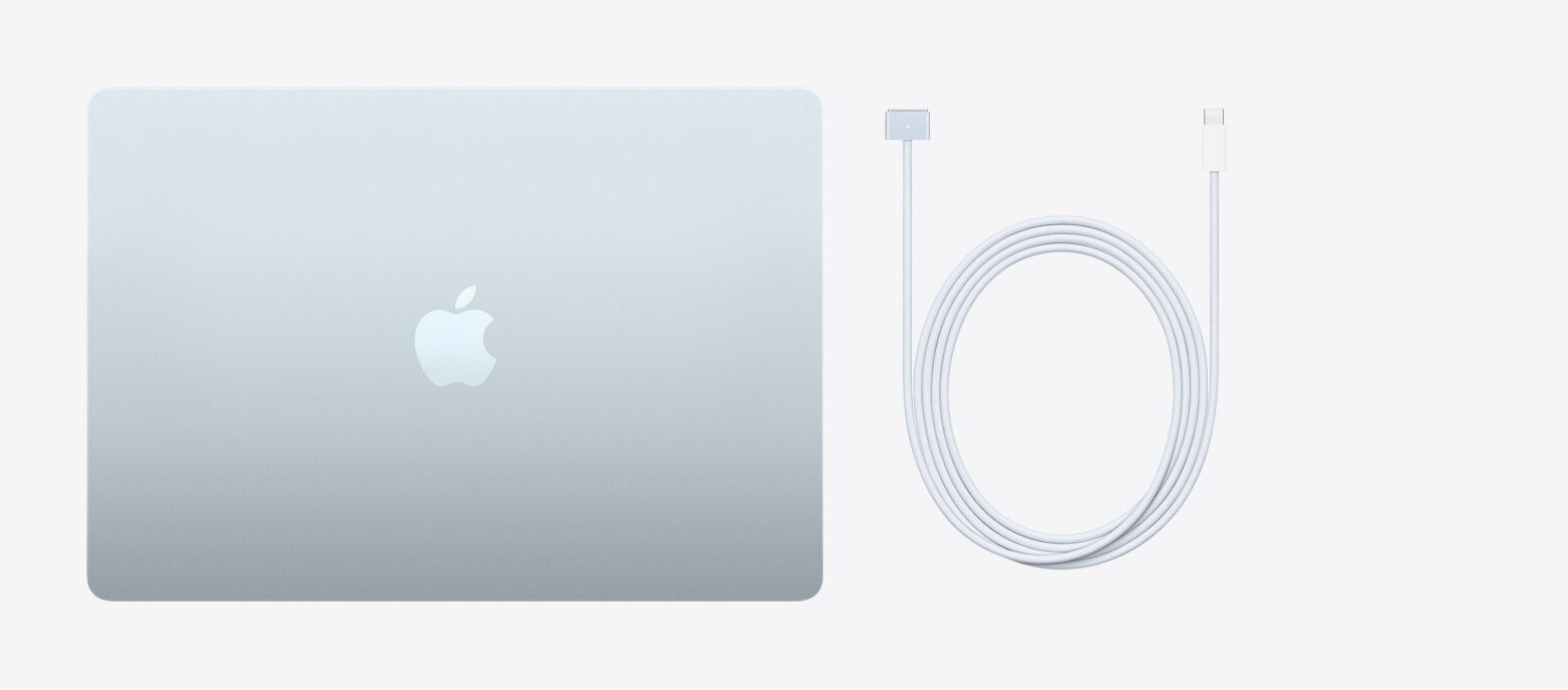 Obsah balení 15palcový MacBook Air